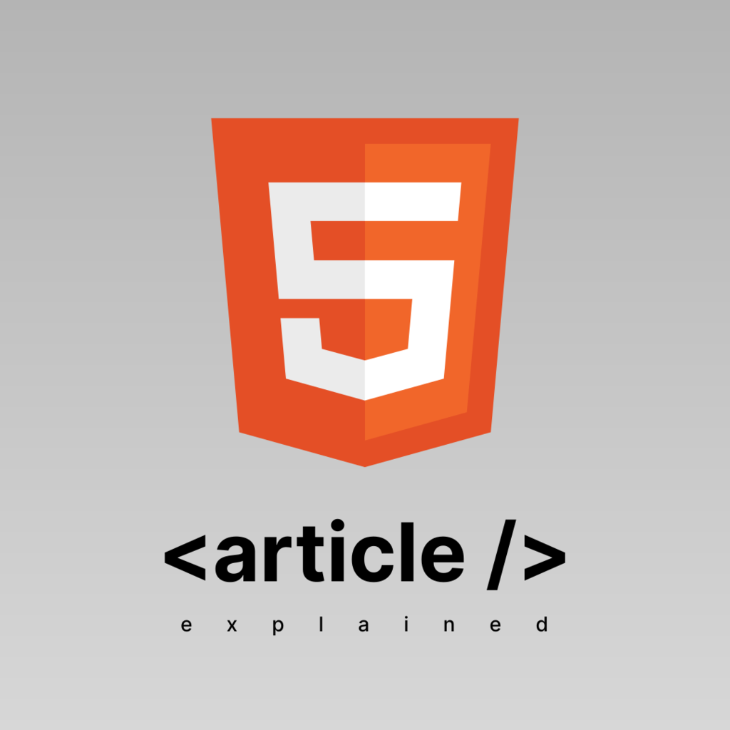 HTML Article Tag Explained